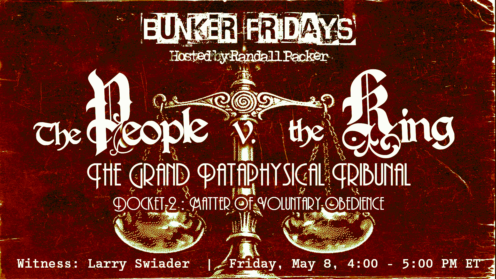 The People v. The King — Bunker Fridays event flyer